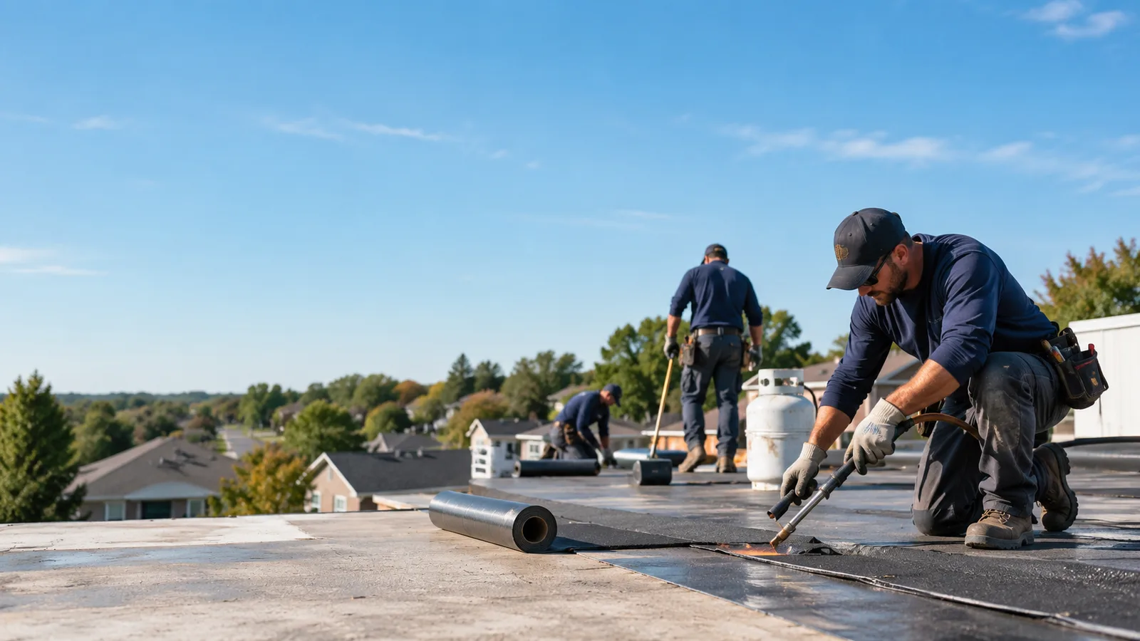 Flat Roof Leak Repair providers in Thaxton, MS
